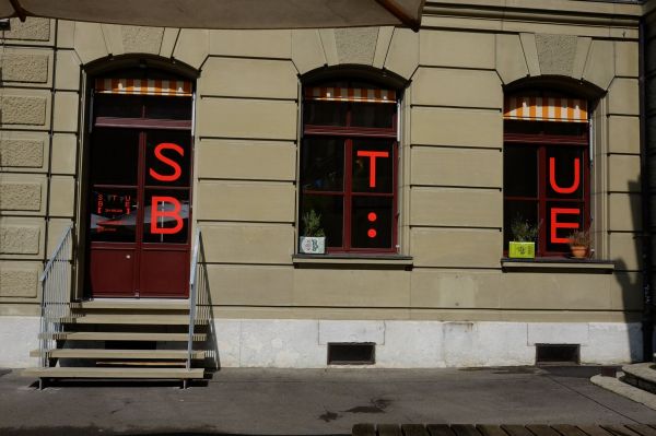 Stube im PROGR in Bern
