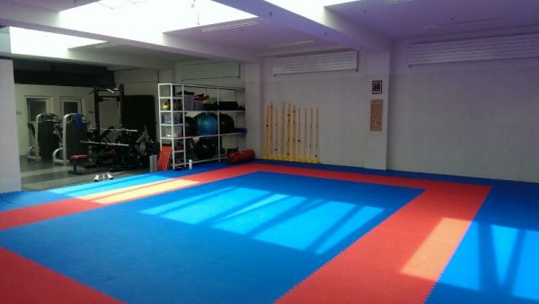 grosser, heller Fitnessraum in Basel