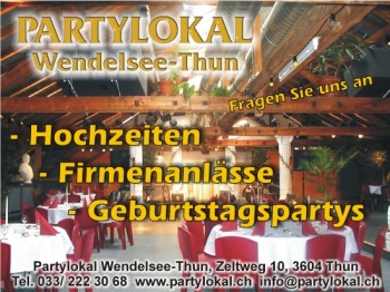 Partylokal Wendelsee in Thun