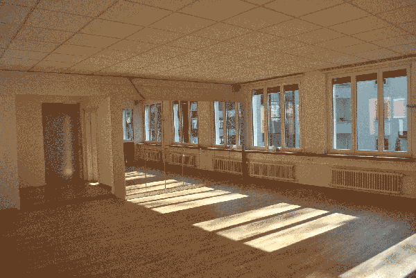 Saal in Ateliergemeinschaft in Zürich