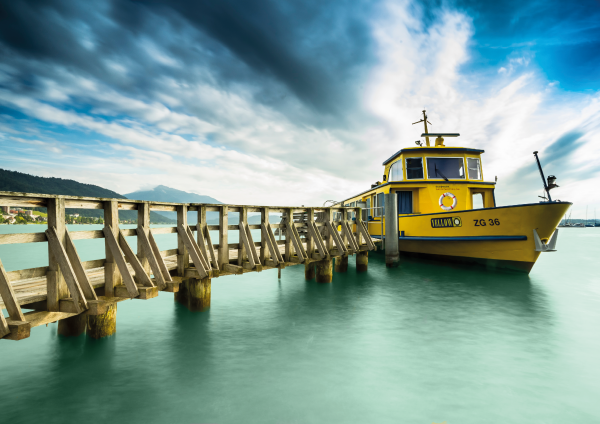 Gastschiff Yellow in Zug
