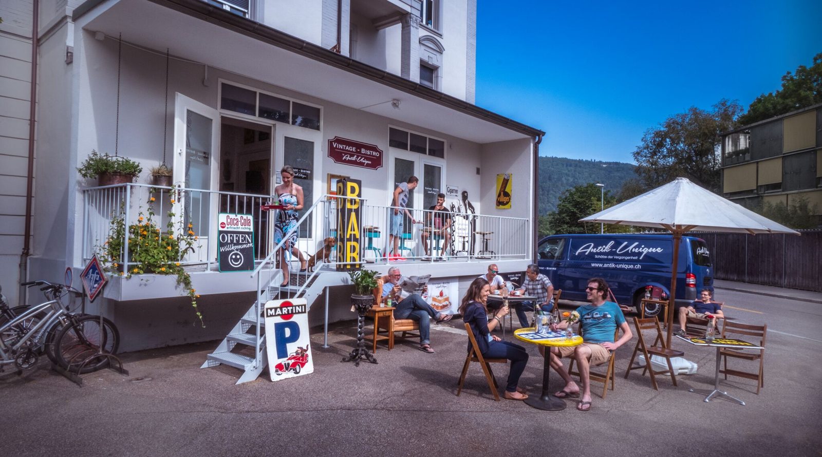 Vintage-Bistro in Nidau, weiteres Bild