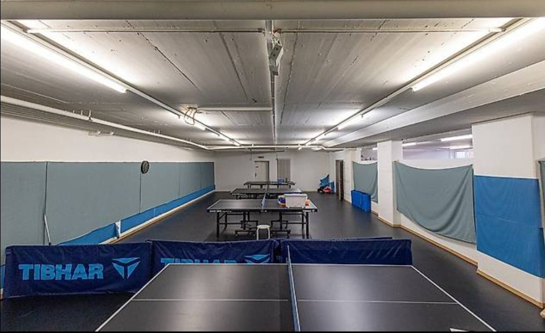 Multifunktionale Tischtennishalle, weiteres Bild