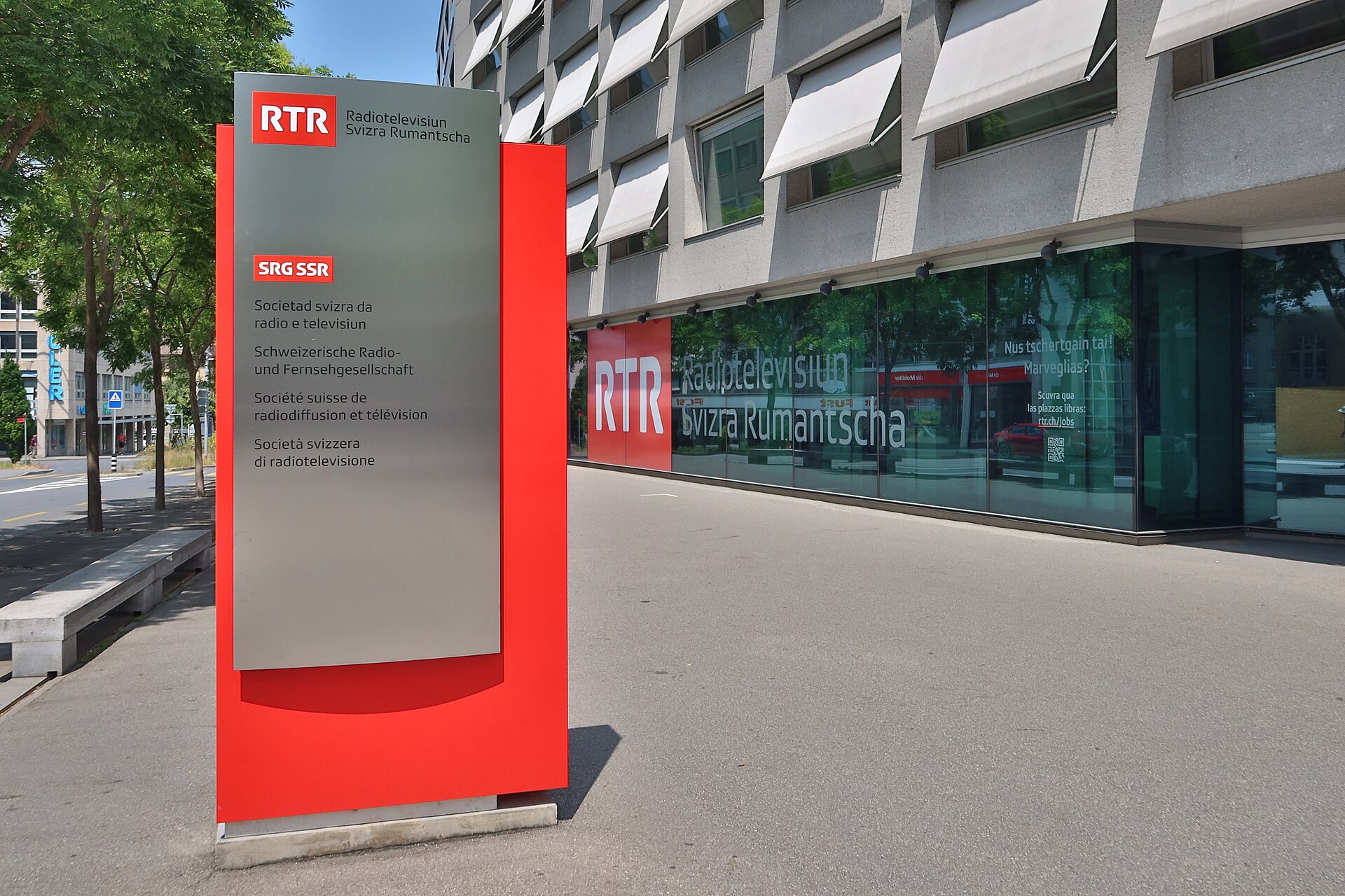 RTR Radiotelevisiun Svizra Rumantscha in Chur