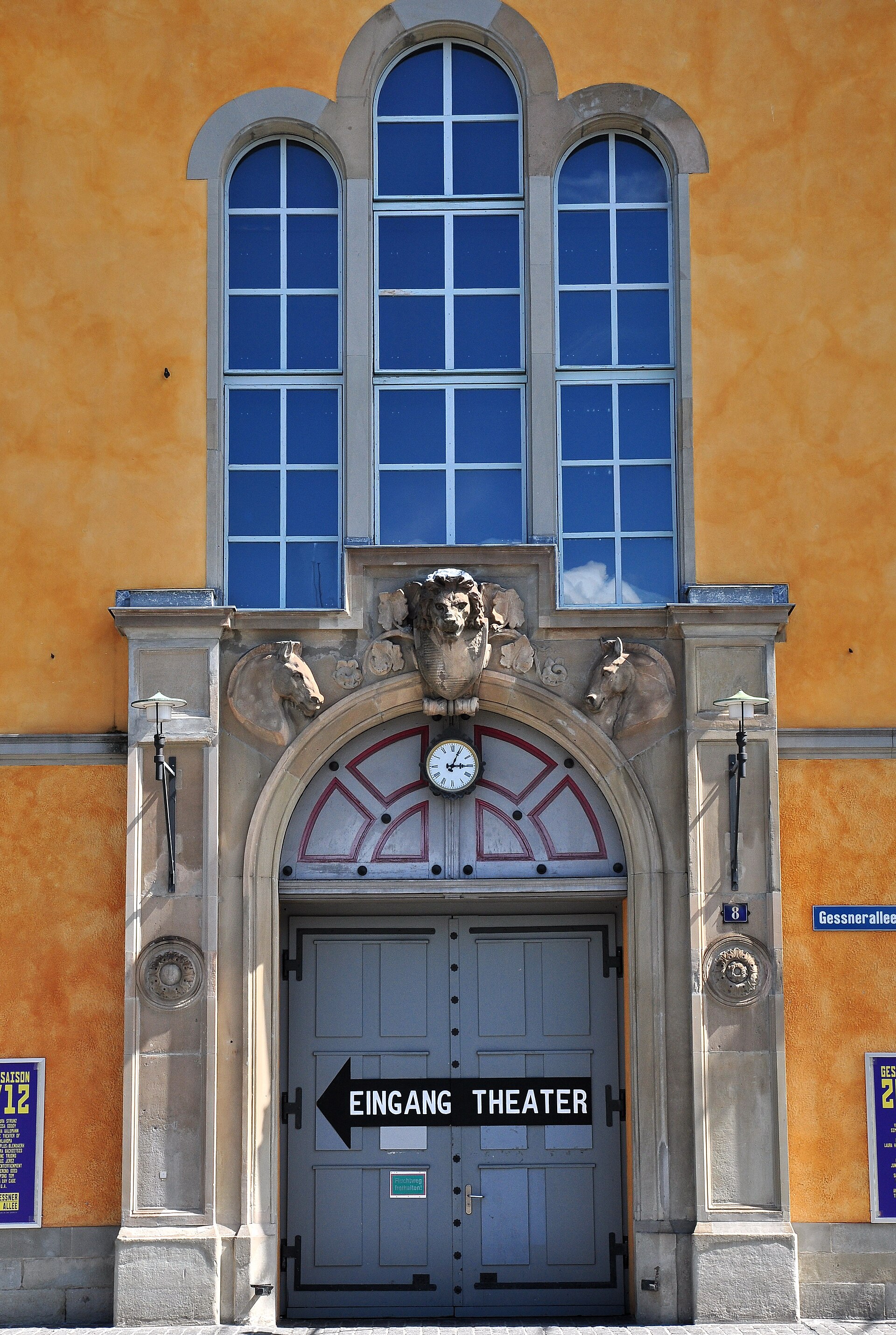 Theaterhaus Gessnerallee in Zürich